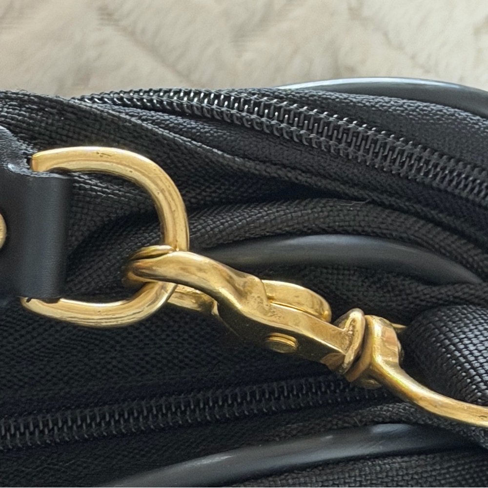 Coach Boston Vintage 1995 Black Triple Level Carryall Suitcase Made in the USA! - Picture 10 of 16